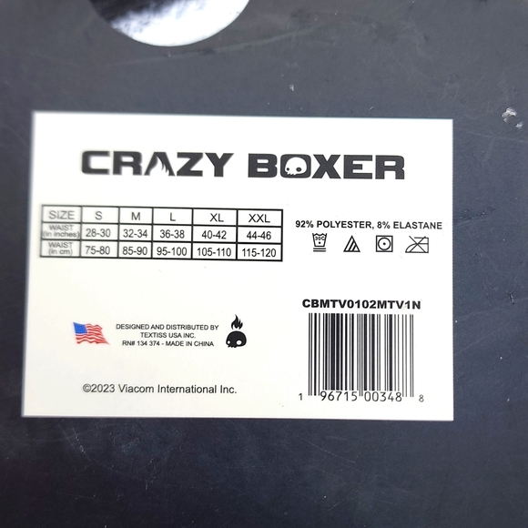 CRAZY BOXER, MTV DESIGN, SIZE EXTRA LARGE - Picture 9 of 11
